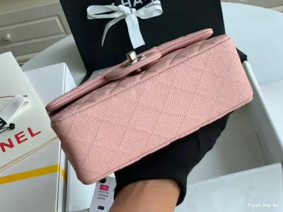 First Bag Ru BAG CHANEL 20CM FLAP 0604